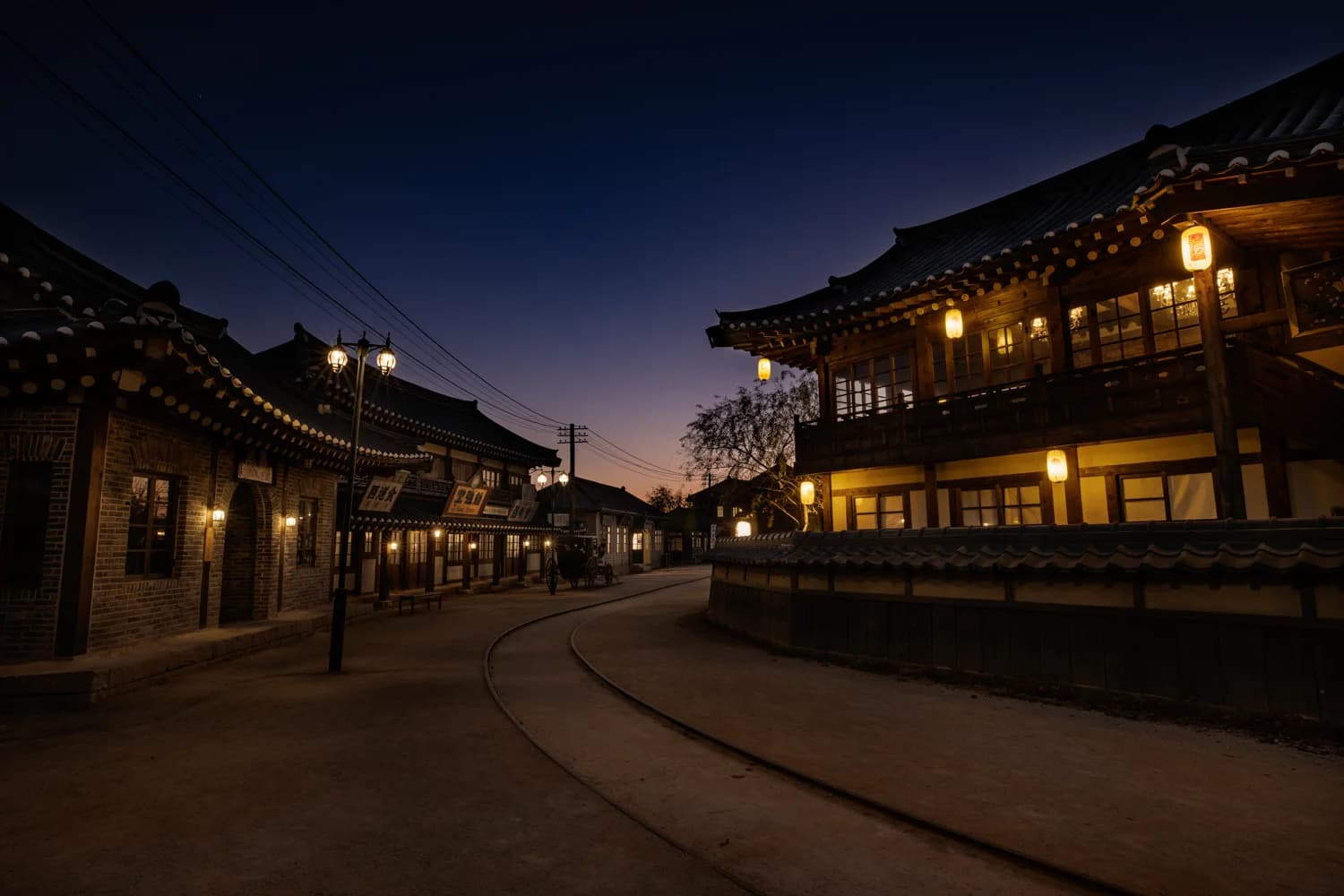 The early twentieth-century streets of Sunshine Studio