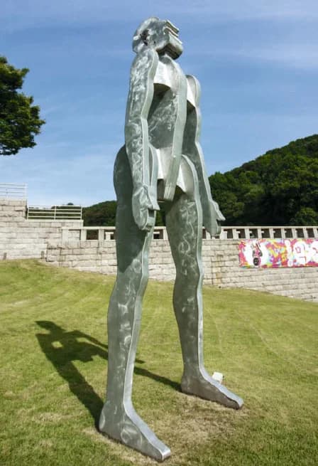 Jonathan Borofsky’s Singing Man in MMCA Gwacheon’s sculpture park